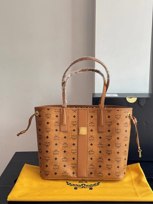 D030633大容量日常通勤老花加长肩带托特包单肩包 商品图5