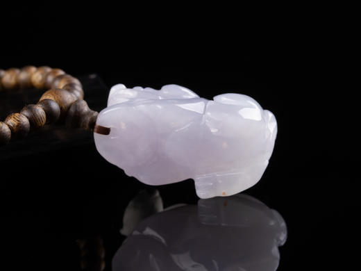 XY0044原创沉香+翡翠紫色貔貅套链2️⃣ 商品图4