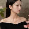 【热卖臻品】芳华-美人如花 莲花黄金项链足金镶嵌钻石套链女士礼物MEMORA诗普琳LN525501、LN525502 商品缩略图1