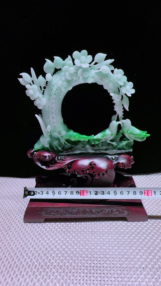 620896翡翠摆件【喜上眉梢】 商品图2