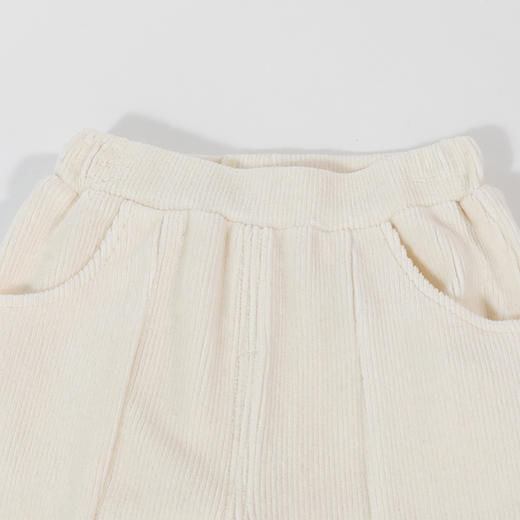 迪士尼童装秋冬新款女童保暖松紧长裤儿童复古时尚开叉微喇裤ZD3CK001
 商品图8