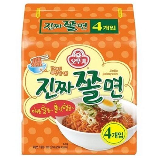 不倒翁真劲道面(150gx4)오뚜기 진짜 쫄면 商品图0