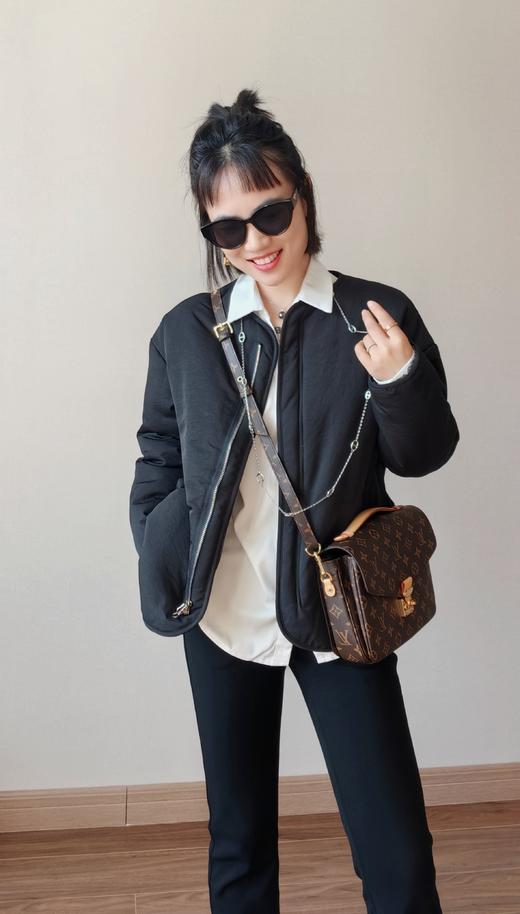 白百合同款腰果花内衬简约小棉袄 商品图4