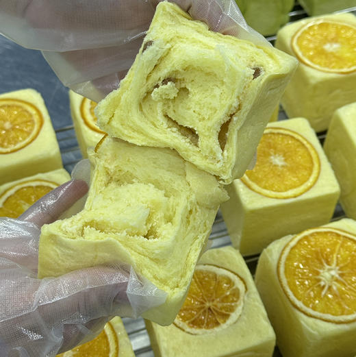 橙香椰奶蒸吐司 商品图1