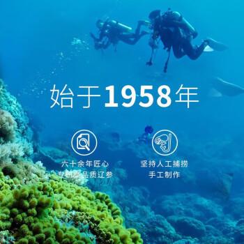 獐子岛 大连即食海参1.2kg 21-30只 固形物90%以上 海鲜水产送礼礼盒 商品图2