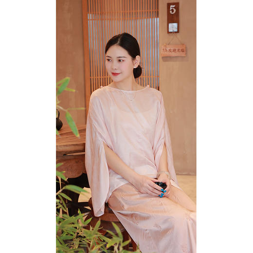 【抖音专属】阔腿裤（18040310H如梦令D597） 商品图1