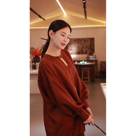 【抖音专属】新中式上衣(25708032龙战高定款） 商品图2