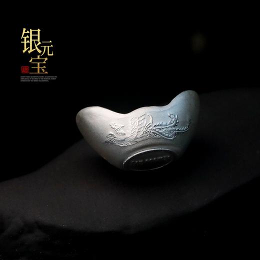实心龙凤银元宝！999足银！寓意超好！ 商品图6