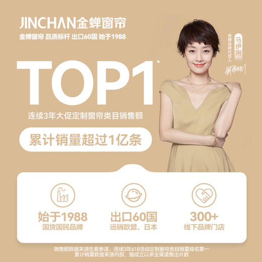 【观竹】金蝉高克重雪尼尔窗帘 商品图4