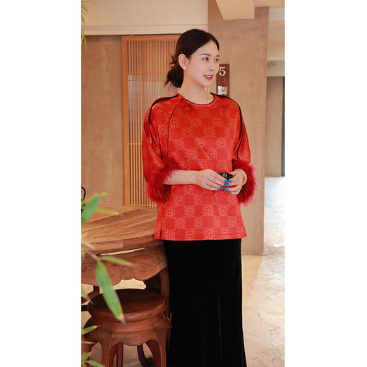 【2026东衣作】新中式衬衣（25708084巳巳如意-奢定款） 商品图2