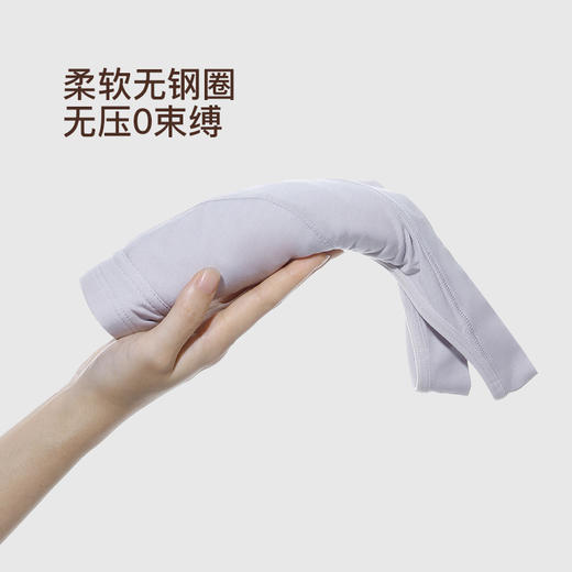 【第二件 0 元｜ 满2件 5 折】【通用杯单件】【秀黛】超柔莫代尔妈妈围老年围L5110033T【门店同款】 商品图2