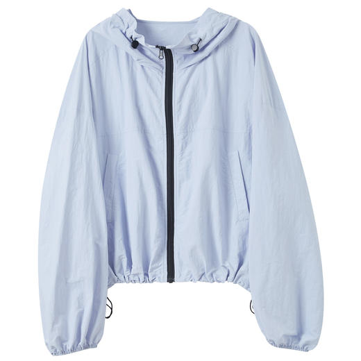 三彩独醒2025春季新款宽松连帽防晒衫开衫外套户外防紫外线F 商品图4