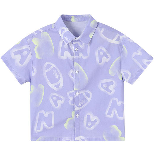 男童翻领短袖上衣夏季新款安奈儿童装实体店同款XB521602 商品图6