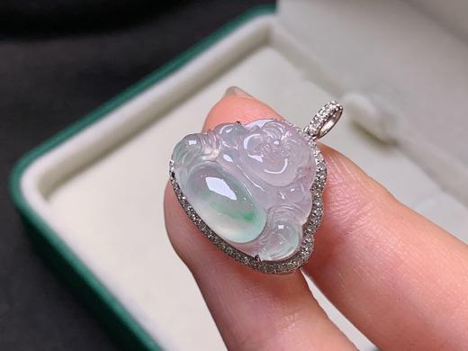 佛公翡翠吊坠 商品图1