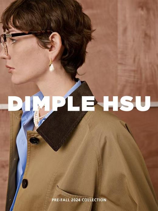 复古订制新疆棉拼接领一手长外套风衣 商品图8