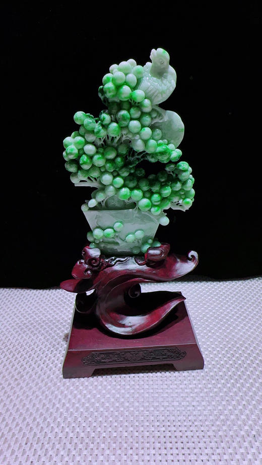 620894翡翠摆件【富贵满堂】 商品图5