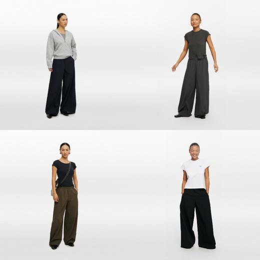 oneup速干防晒裤脚可调节阔腿裤（男女同款） 商品图6