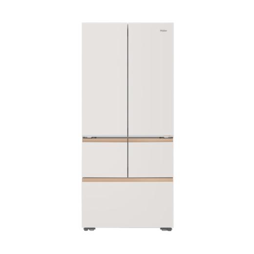 海尔512升全自动制冰全空间保鲜冰箱法式多门风冷无霜阻氧干湿分储 594mm超薄零嵌旗舰款 麦浪BCD-512WGHMD1BXHU1制冰款 商品图0