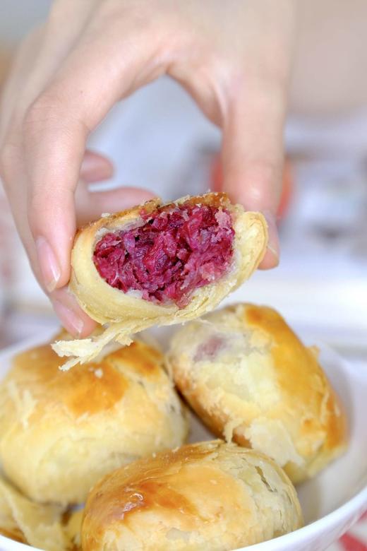 【分仓直发包邮】八分玫瑰-现烤鲜花饼50g*8枚 商品图2