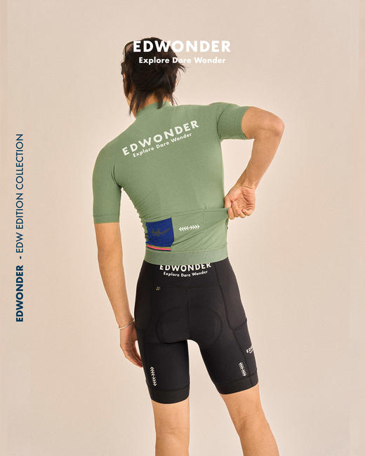 EdW超轻(男)车衣3.0-桉树绿 Jersey 商品图4