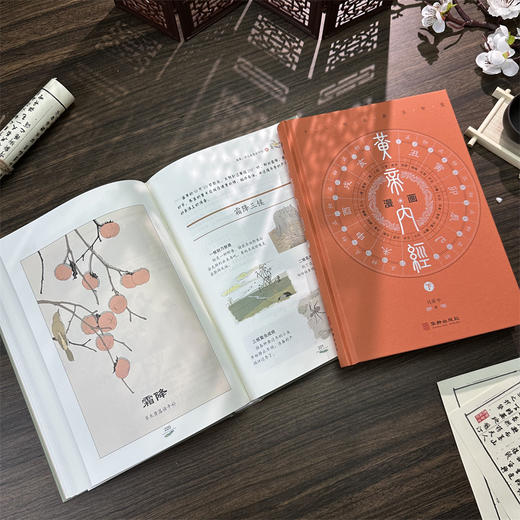 《漫画黄帝内经》（精装版·全2册）+随书赠中华中草药思维导图 商品图2