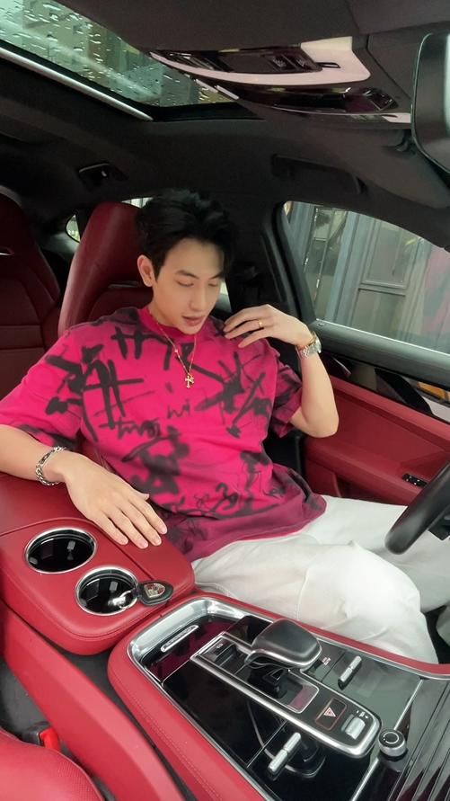 3835夏季新款潮流涂鸦字母印花男女情侣上衣百搭休闲短袖圆领宽松T恤 商品图0