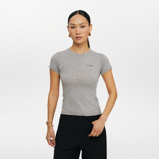 oneup羊毛天丝插肩短袖T恤 商品图2