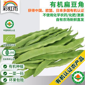 京津冀满百包邮 有机蔬菜 扁豆角 250g 欧盟认证现摘现发