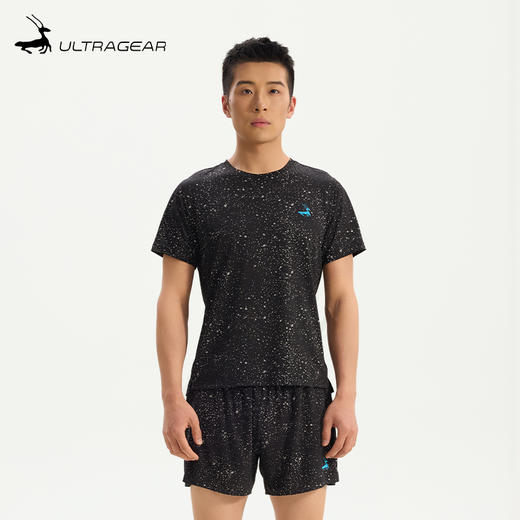 优极UG 星空·男女款3D增能弹力跑步T恤 商品图0