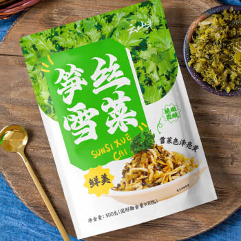 云山半笋丝雪菜500g 宁波风味雪里红蕻0添加防腐剂咸菜即食下饭菜腌渍菜 /粮油调味 /调味品 /榨菜/酱腌菜 商品图7