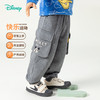 【商城同款】迪士尼男宝宝休闲长裤秋冬装时尚儿童保暖加绒裤子宽松百搭运动裤ZD3DK016 商品缩略图1