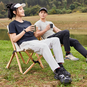 卡尔美综合运动系列男士梭织直筒长裤