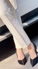 Westory2025年春季尖头中跟胎牛毛通勤百搭浅口单鞋宴会鞋W25AE58171 商品缩略图4