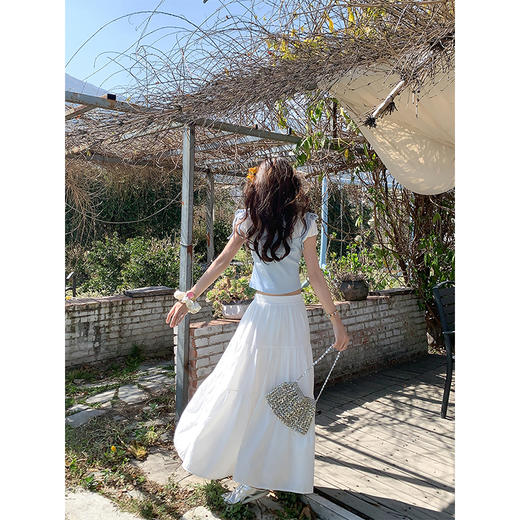 <曾小咸推荐>4.7现货秒杀！微信超特价！假两件吊带短袖T恤 日常139.99 立减80 秒杀59.99！ 商品图3