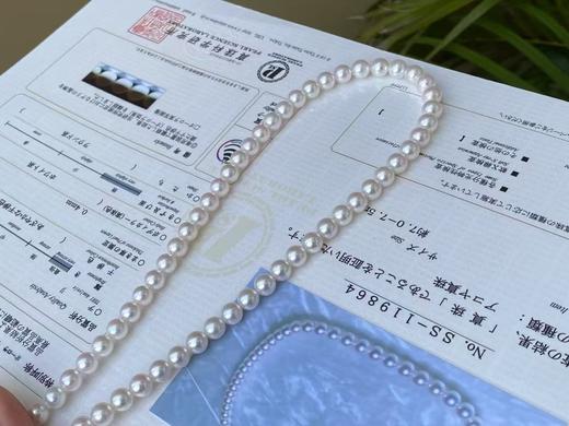 7mm-8mm akoya珍珠项链 商品图1