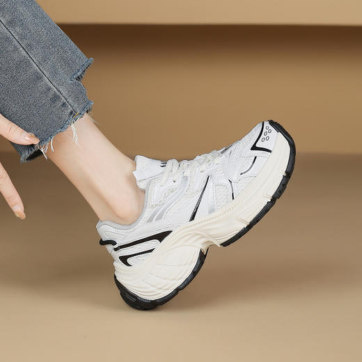 品质好货|Safiya/索菲娅2025复古厚底休闲机能风运动老爹鞋SF43112702 商品图9