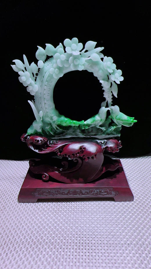 620896翡翠摆件【喜上眉梢】 商品图3