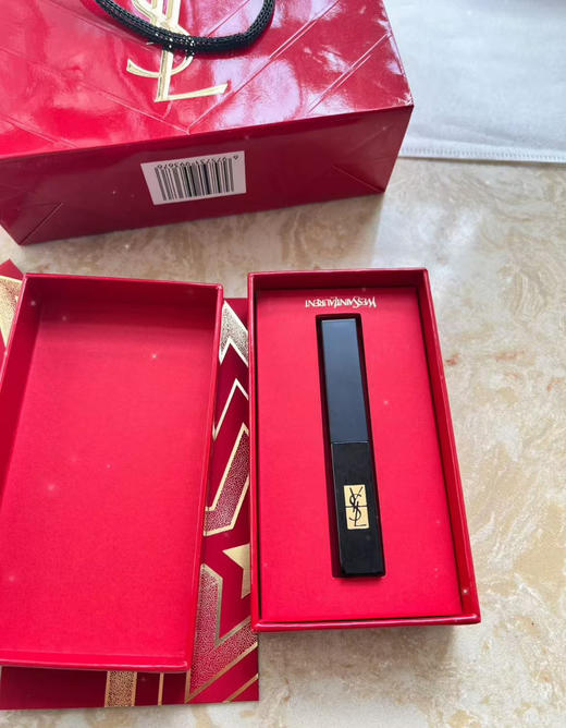 预售5天！YSL小黑条302#赤裸豆沙口红礼盒 生日节日伴手礼 商品图1