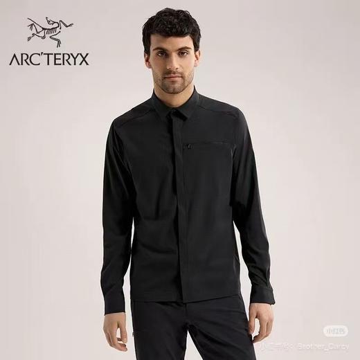 点此购买 始祖鸟春秋季男士梭织商务休闲速干衬衫衬衣 bk 311172 商品图8