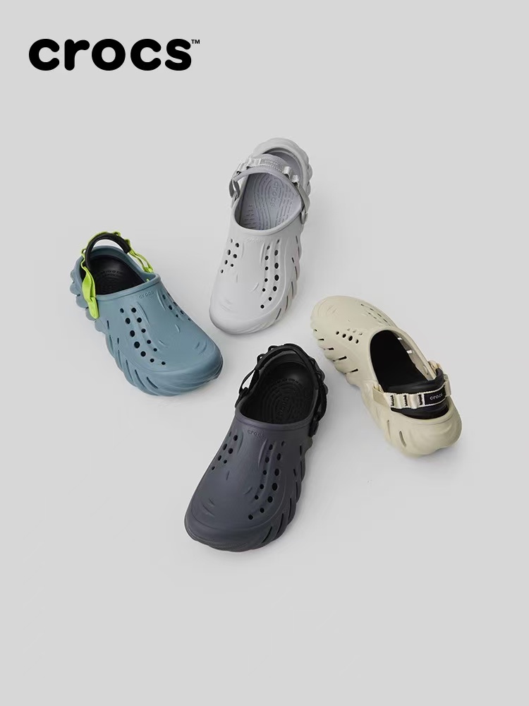 刘雨昕同款Crocs卡骆驰波波洞洞鞋沙滩鞋户外包头拖鞋|207937