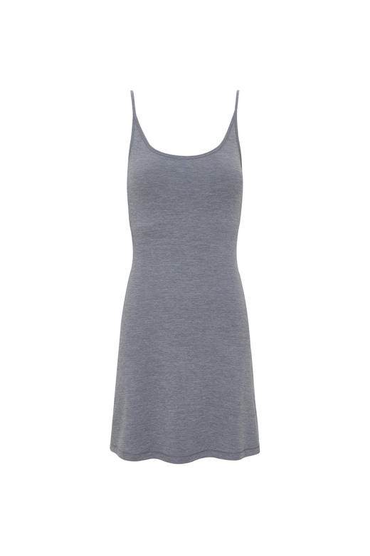 oneup运动弹力吊带连衣裙 商品图5