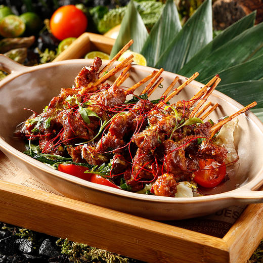 爱唐扬安格斯牛肉串240g商用批发烧烤半成品食材空气炸锅烤肉串(顺丰发货) 商品图1