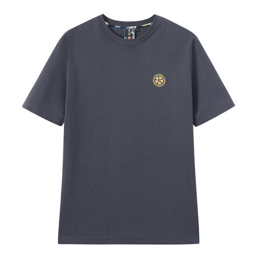 ONIARAI/鬼洗25春夏新品泥棒蓝十二神位绣花短袖男式T恤 25NOB32 商品图3