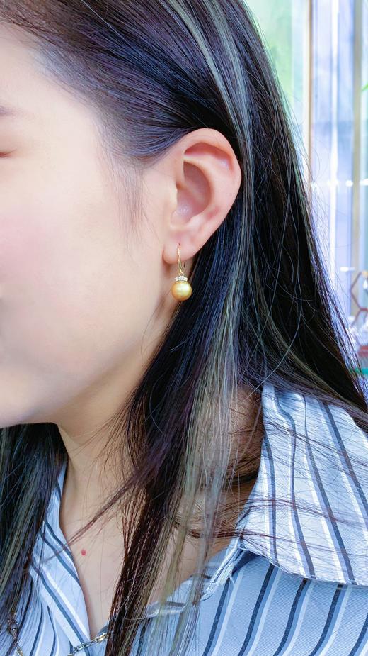 9mm-10mm金珠耳坠 商品图4