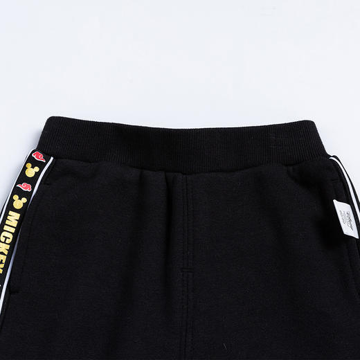 迪士尼秋冬男童卫裤加绒保暖束脚长裤中大童外出裤学生裤ZD3CK003 商品图7