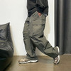 徐太浪复古美式多口袋工装裤男春秋2024新款时尚褶皱感休闲裤长裤 商品缩略图2