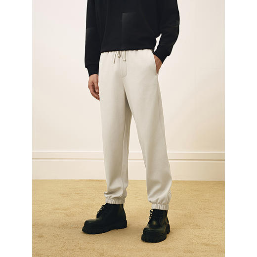 【肌理】GXG男装 束脚裤男宽松休闲裤运动卫裤通勤长裤 25春热卖 商品图2