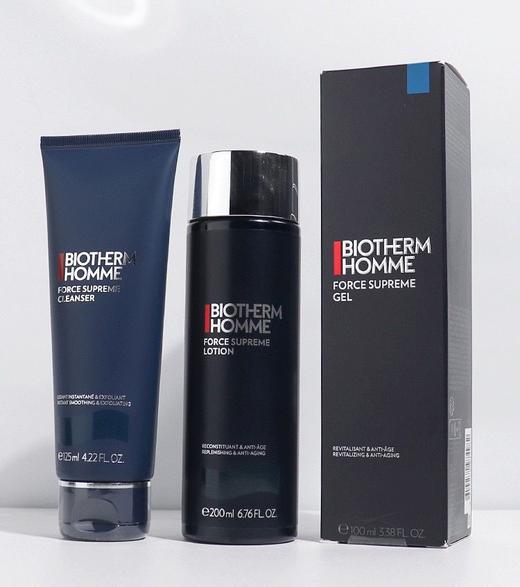 【香港直邮】碧欧泉男士御尊蓝钻三件套洗面奶爽肤水乳液套盒护肤品 洁面125ml+爽肤水200ml+乳液100ml 商品图6