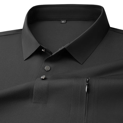 【冰丝】【DDP】大依优型大码短袖POLO衫弹力翻领商务休闲透气半袖夏季上衣 商品图4