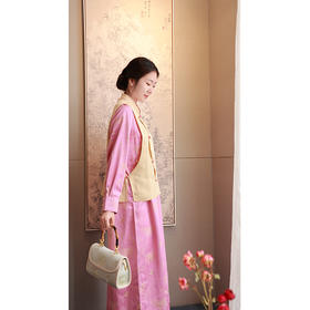 【抖音专属】新中式马甲（25704066-黄栗留-结缘款）